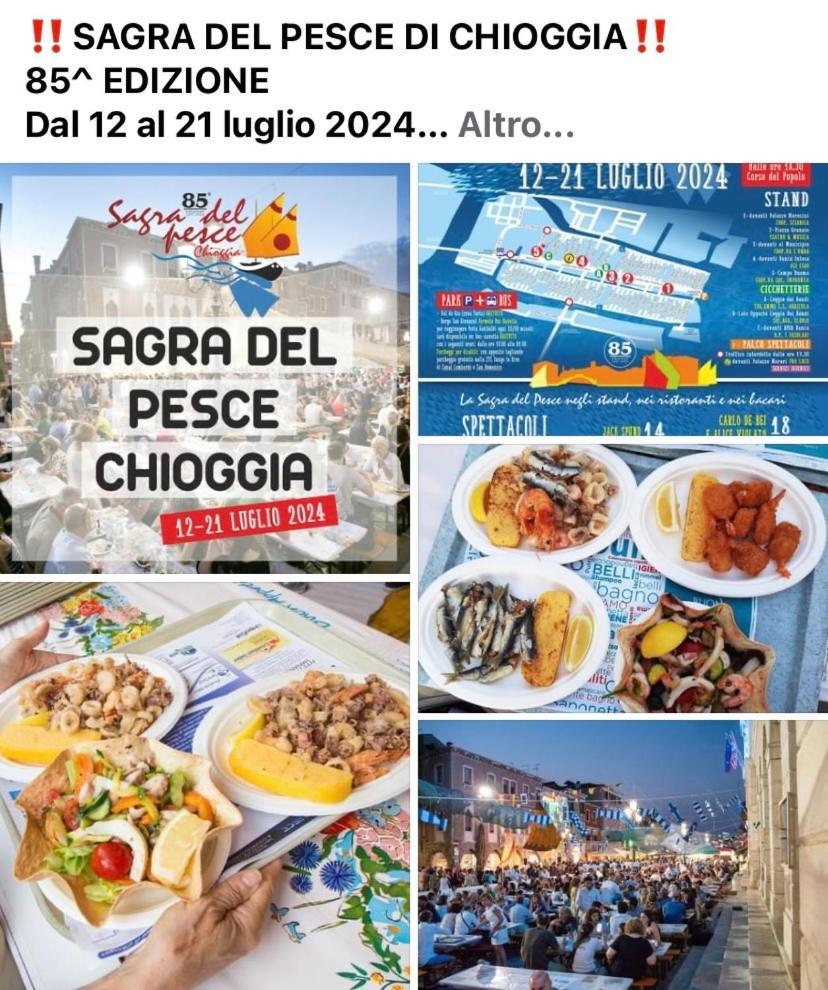 Casa Manuela Non Turisti Ma Ospiti Apartment Chioggia Bagian luar foto